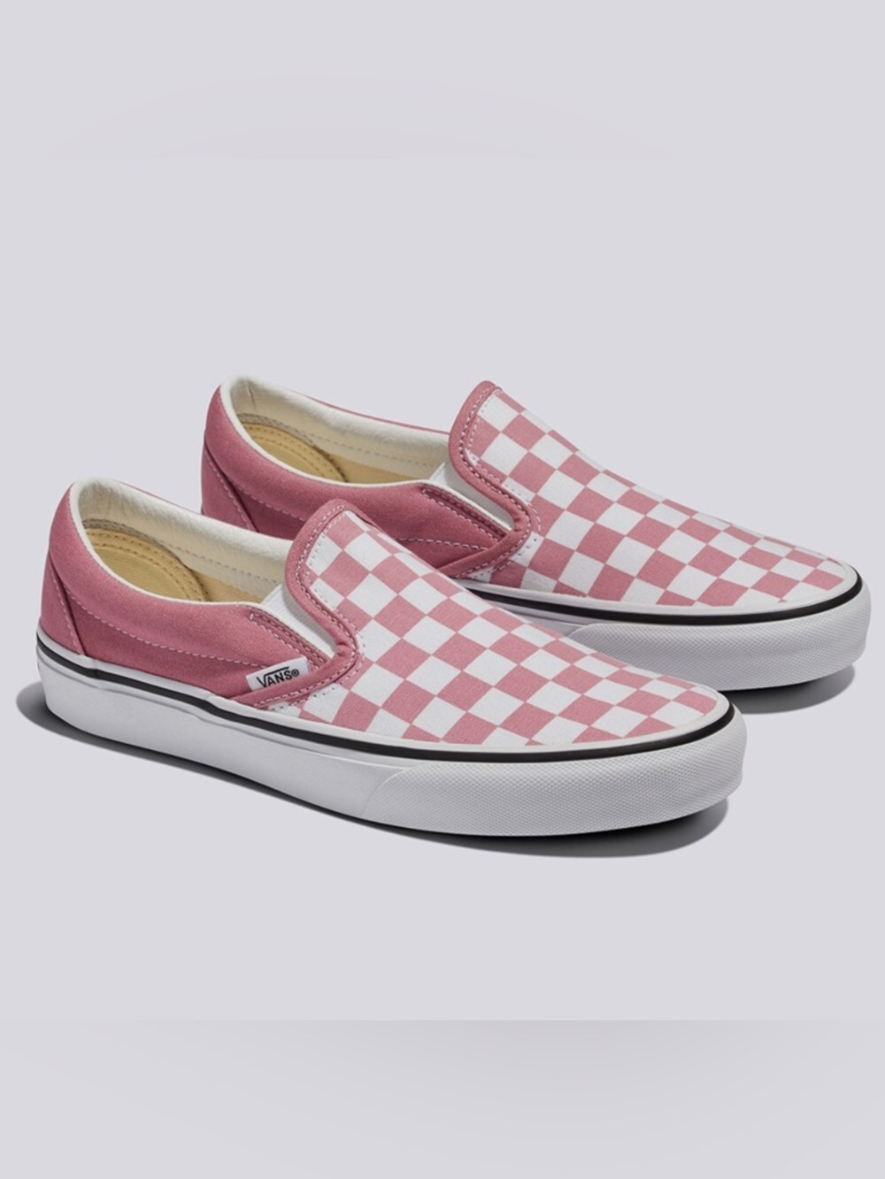 Vans Classic Slip-On Color Theory Checkerboard VN0A2Z41C3S Pink Slip On